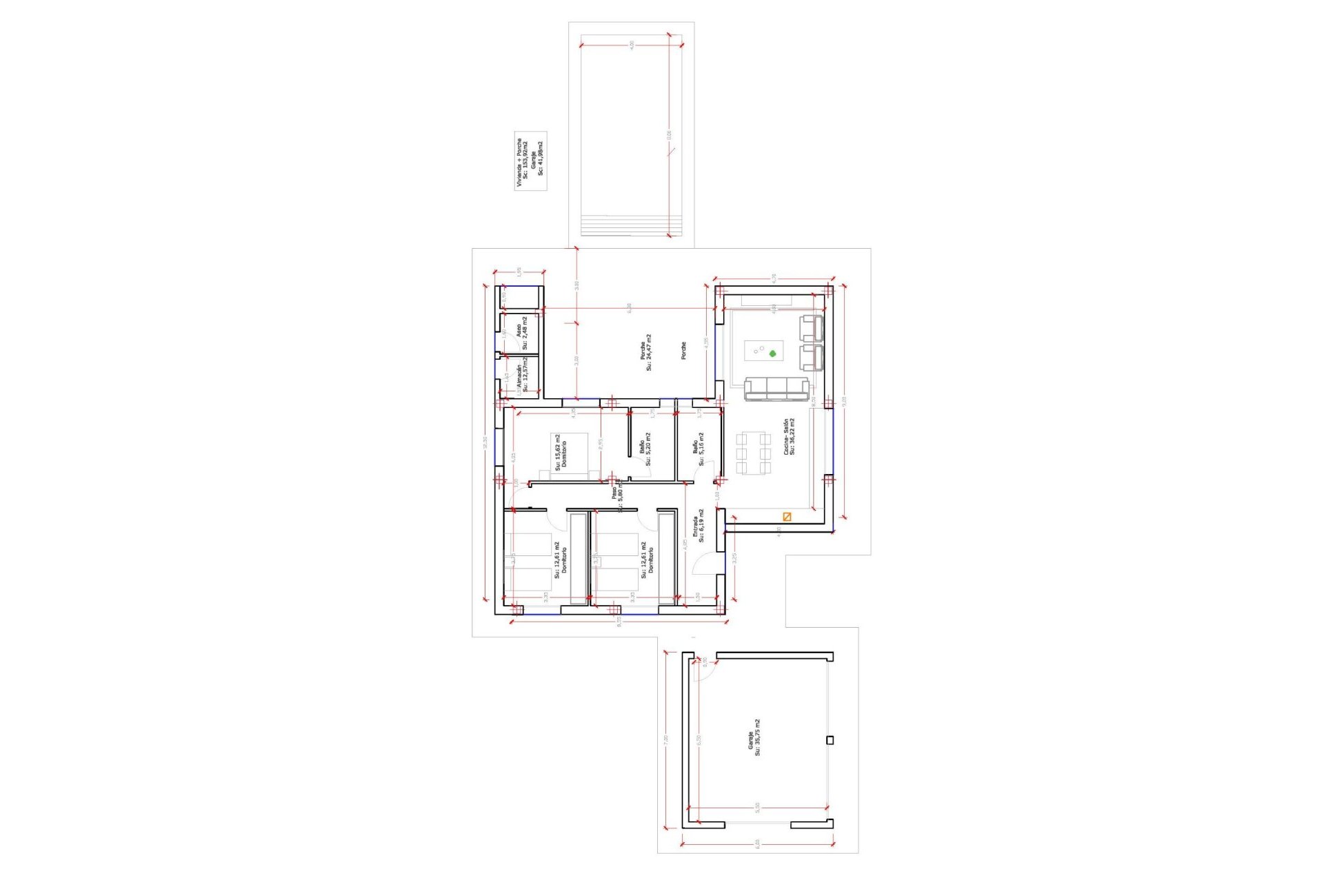Obra nueva - Independiente / Villa -
Hondón de las Nieves - La Canalosa