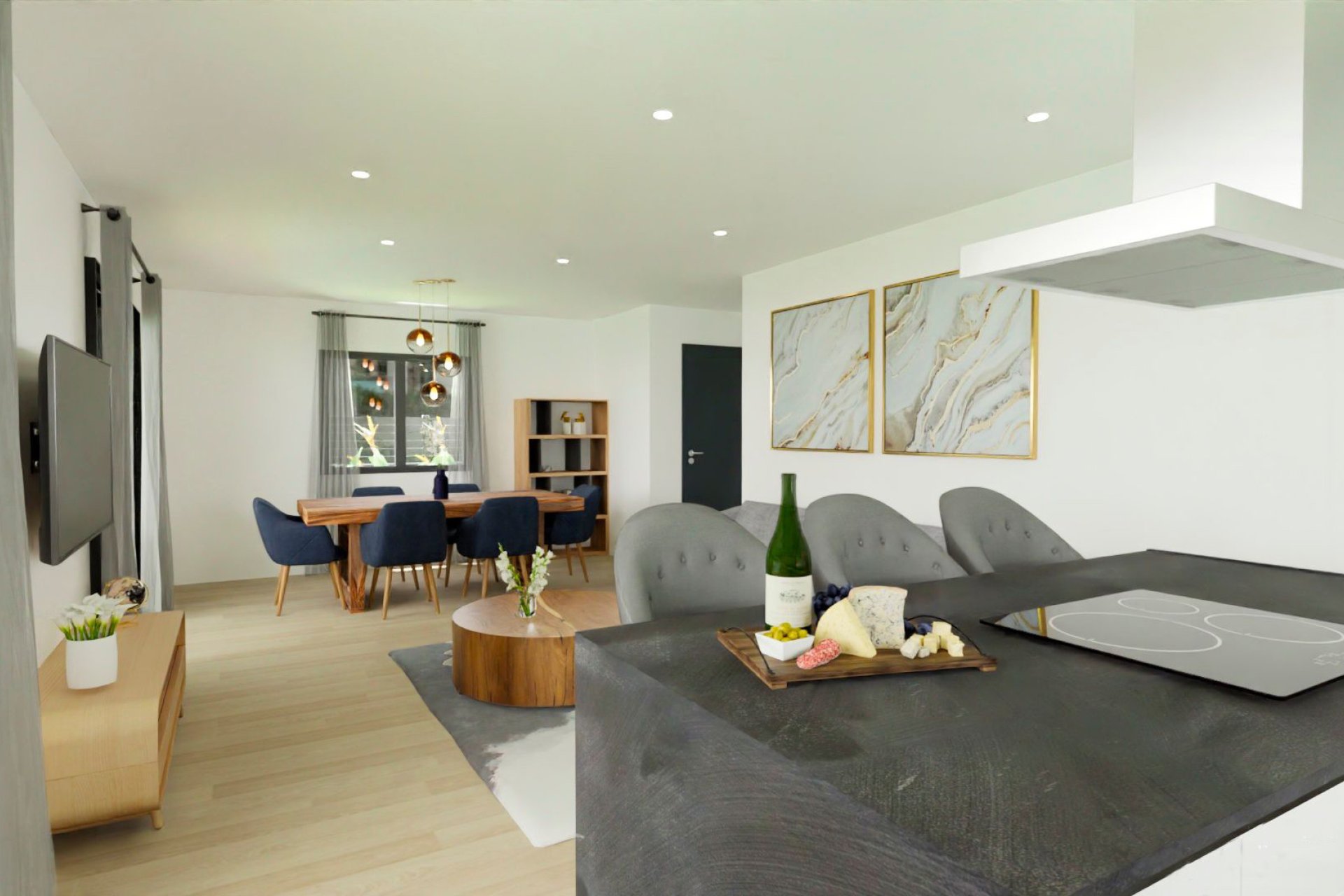 Obra nueva - Independiente / Villa -
Hondón de las Nieves