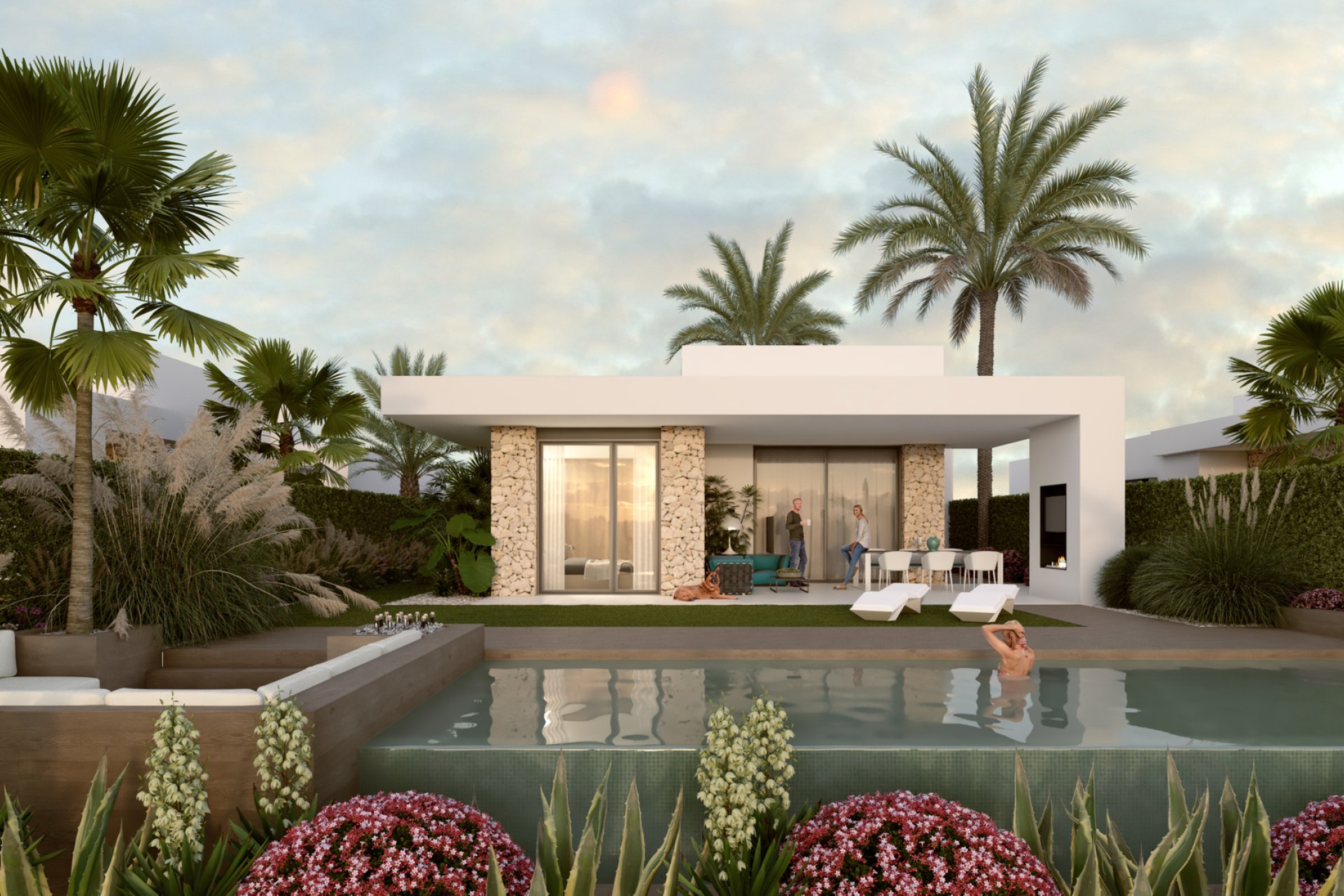 Obra nueva - Independiente / Villa -
La Finca Golf