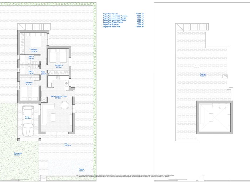 Obra nueva - Independiente / Villa -
Los Alcazares - Serena Golf