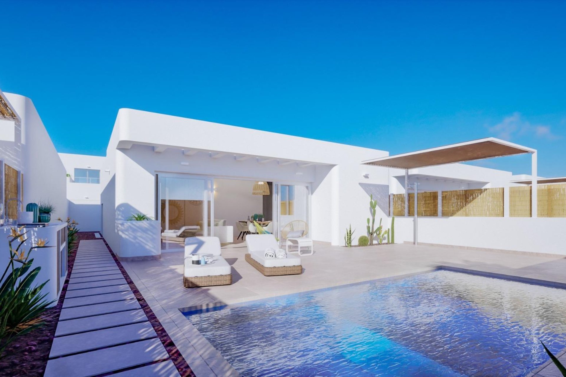 Obra nueva - Independiente / Villa -
Los Alcazares - Serena Golf