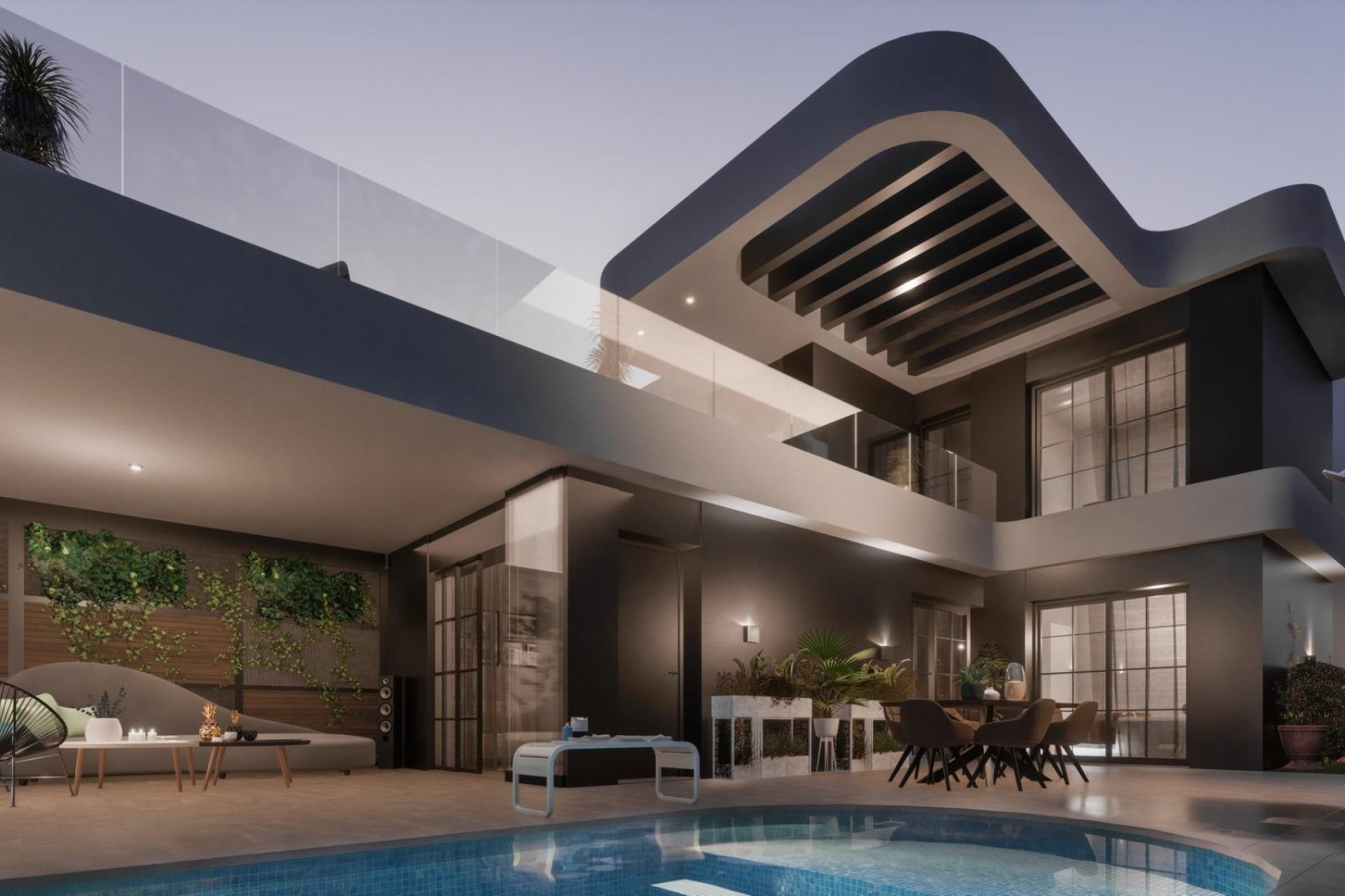 Obra nueva - Independiente / Villa -
Los Alcazares - Serena Golf