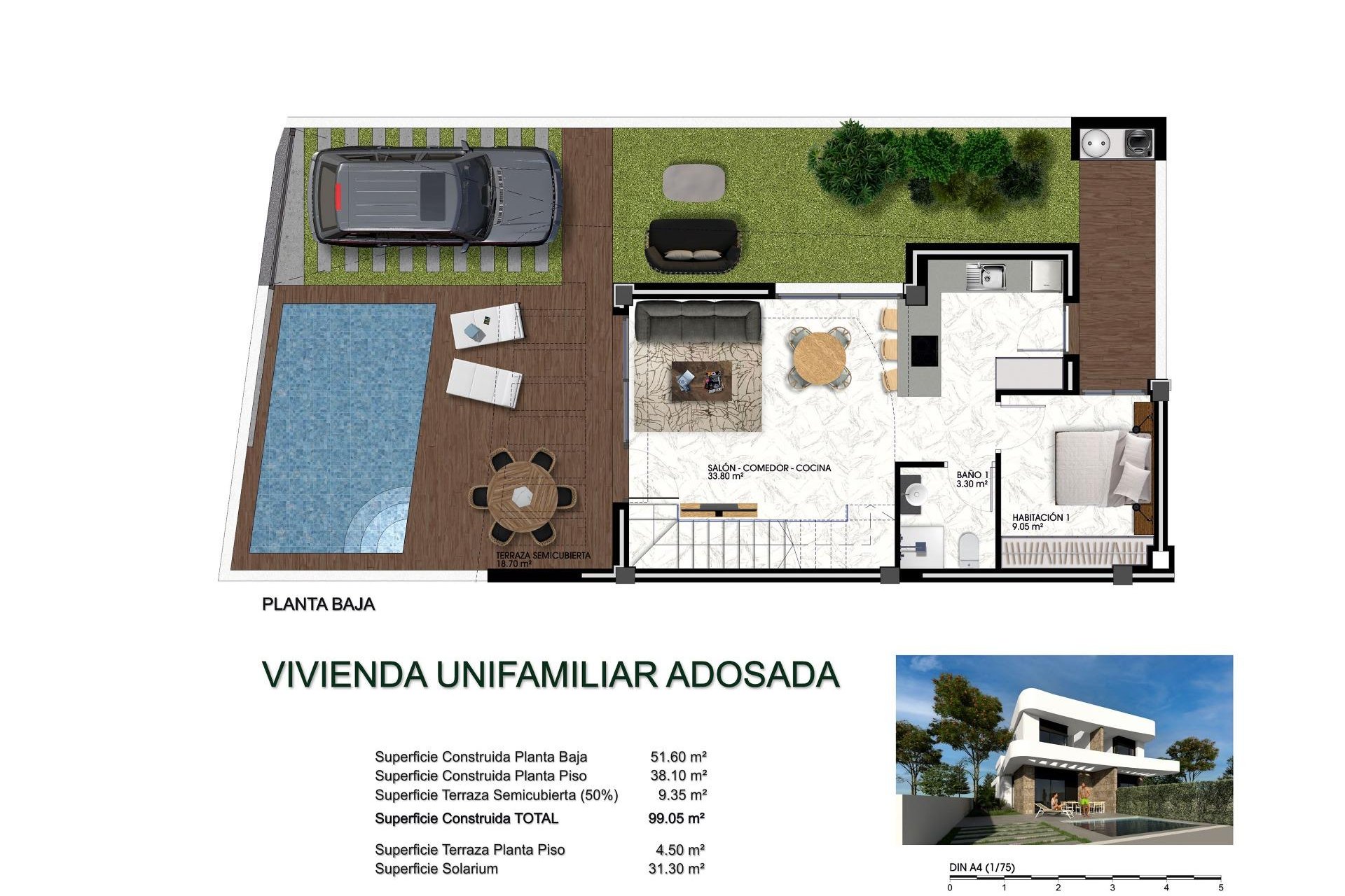 Obra nueva - Independiente / Villa -
Los Montesinos - La Herrada
