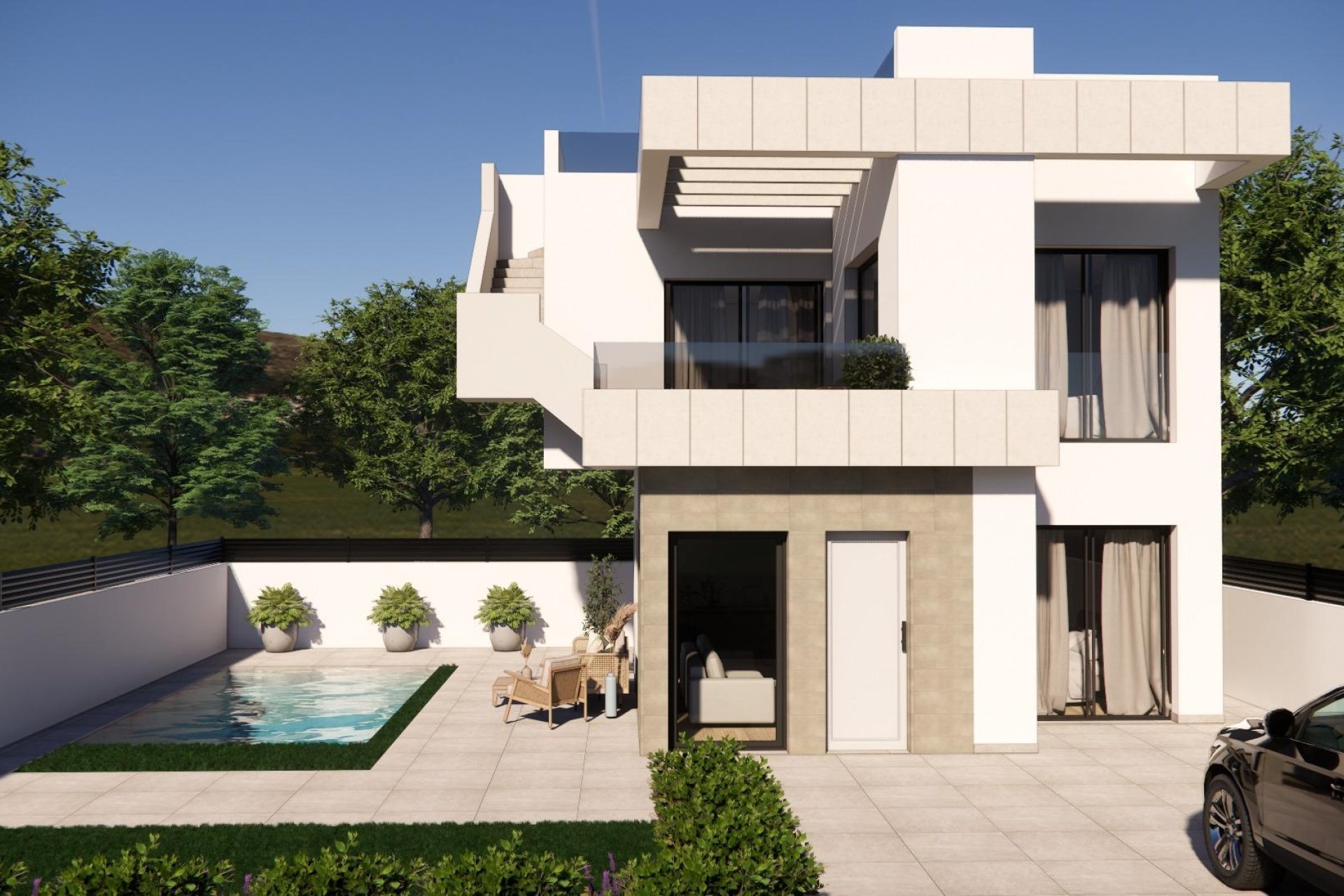 Obra nueva - Independiente / Villa -
Los Montesinos - La Herrada