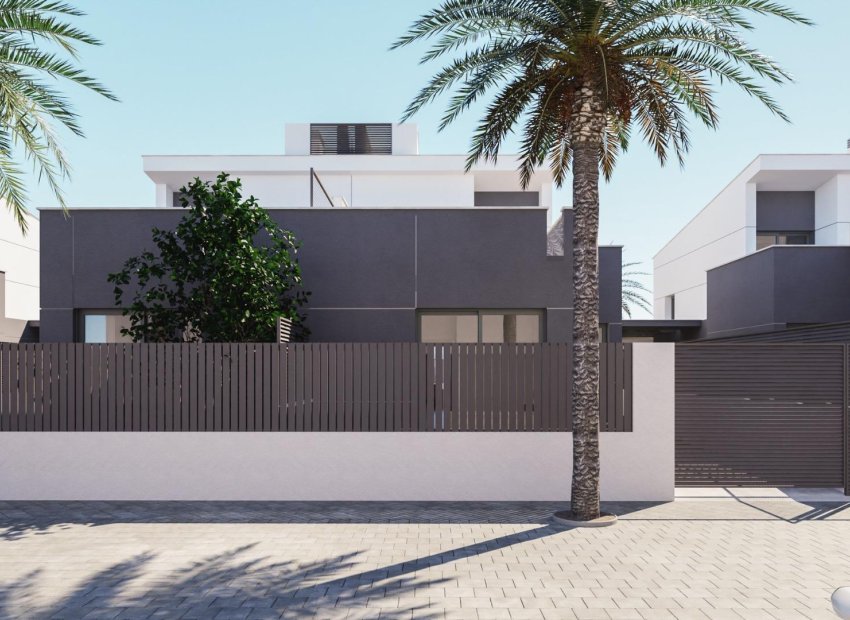 Obra nueva - Independiente / Villa -
Los Nietos - Los Nietos playa
