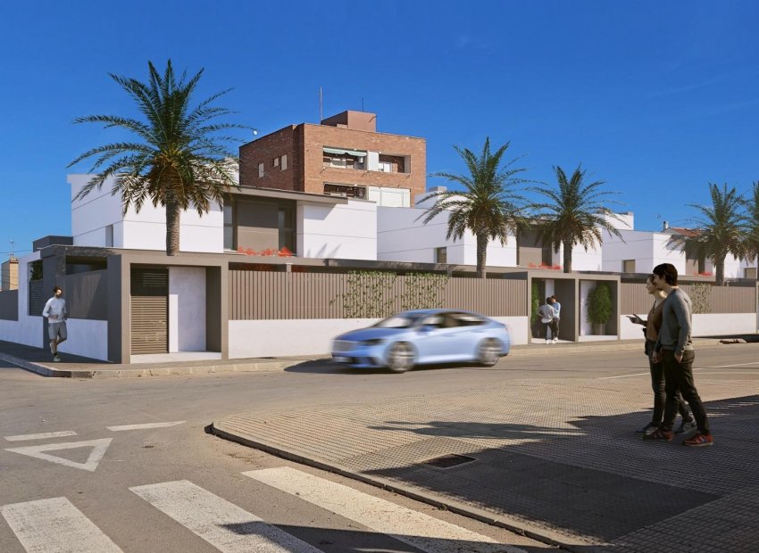 Obra nueva - Independiente / Villa -
Los Nietos - Los Nietos playa