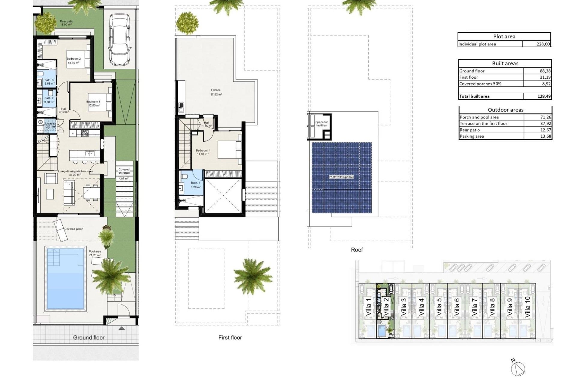 Obra nueva - Independiente / Villa -
Los Nietos - Los Nietos playa