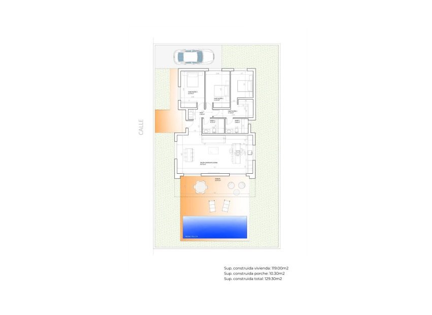 Obra nueva - Independiente / Villa -
Monforte del Cid - La Capitana