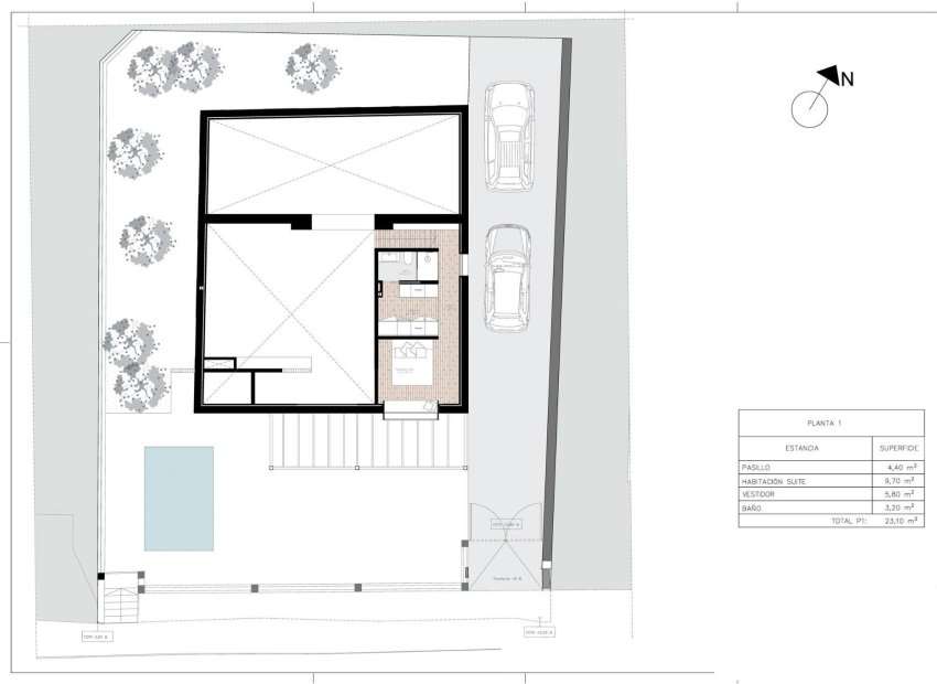 Obra nueva - Independiente / Villa -
Monforte del Cid - La Capitana