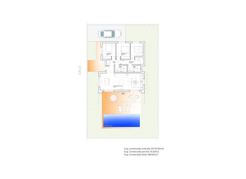 Obra nueva - Independiente / Villa -
Monforte del Cid - La Capitana