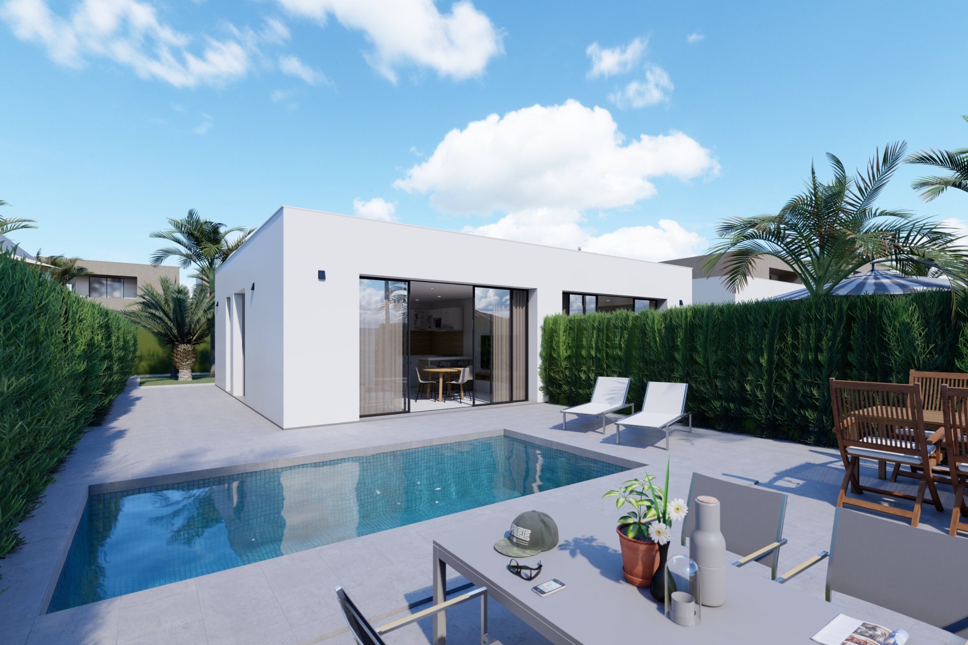 Obra nueva - Independiente / Villa -
Murcia