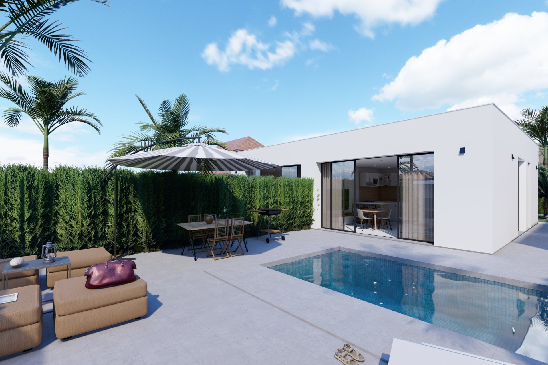 Obra nueva - Independiente / Villa -
Murcia