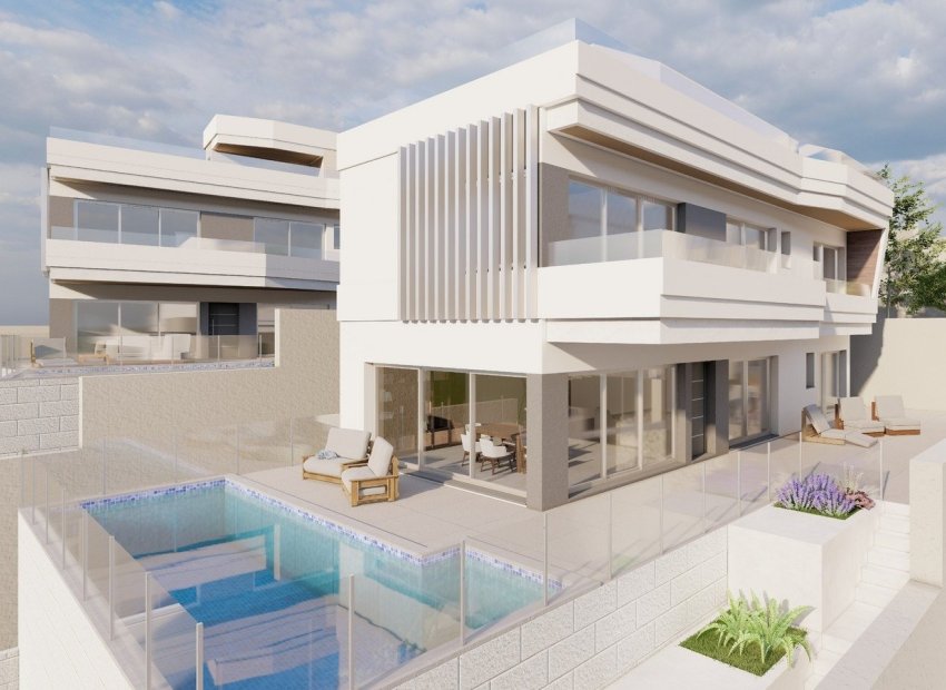 Obra nueva - Independiente / Villa -
Orihuela Costa - Aguamarina