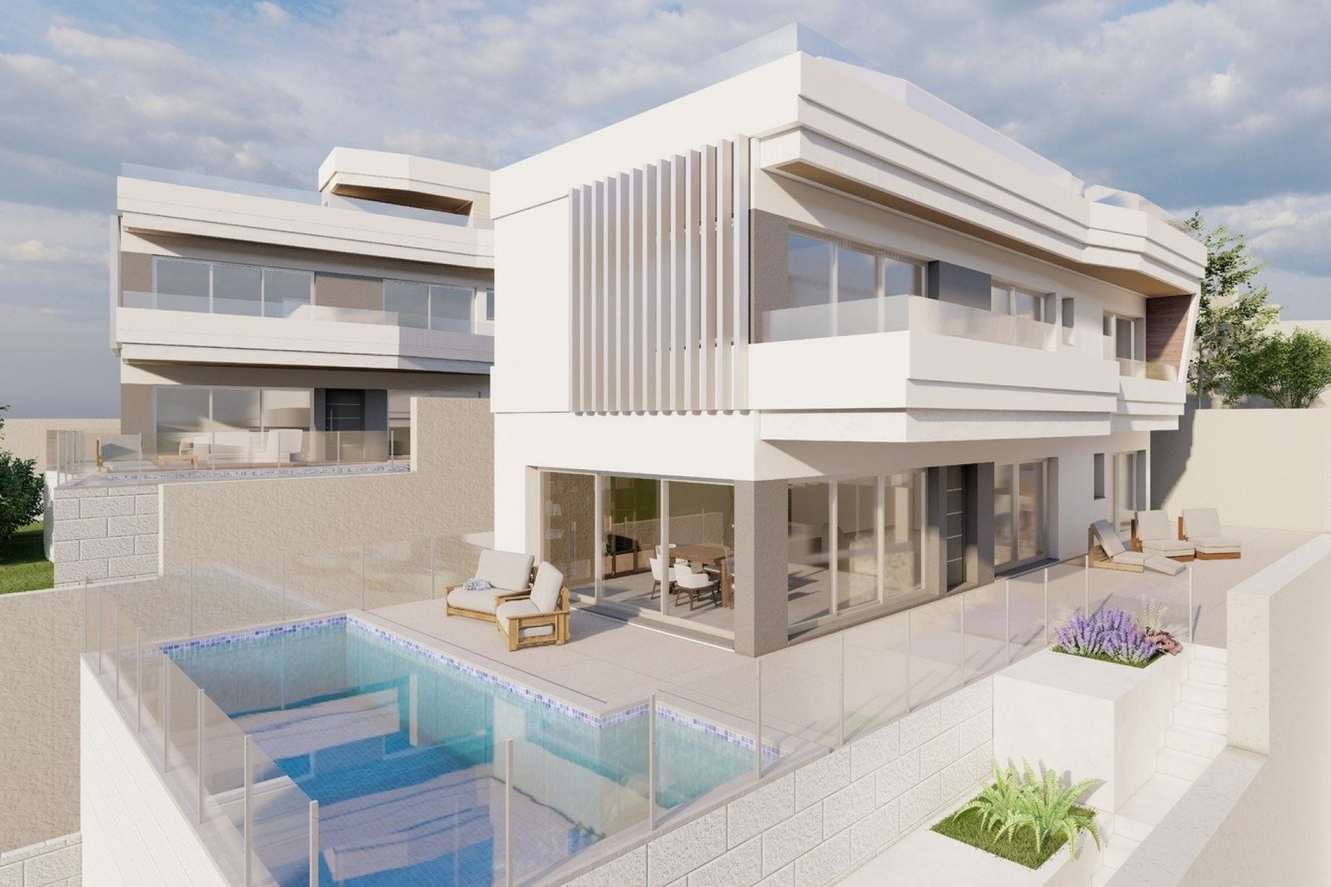 Obra nueva - Independiente / Villa -
Orihuela Costa - Aguamarina