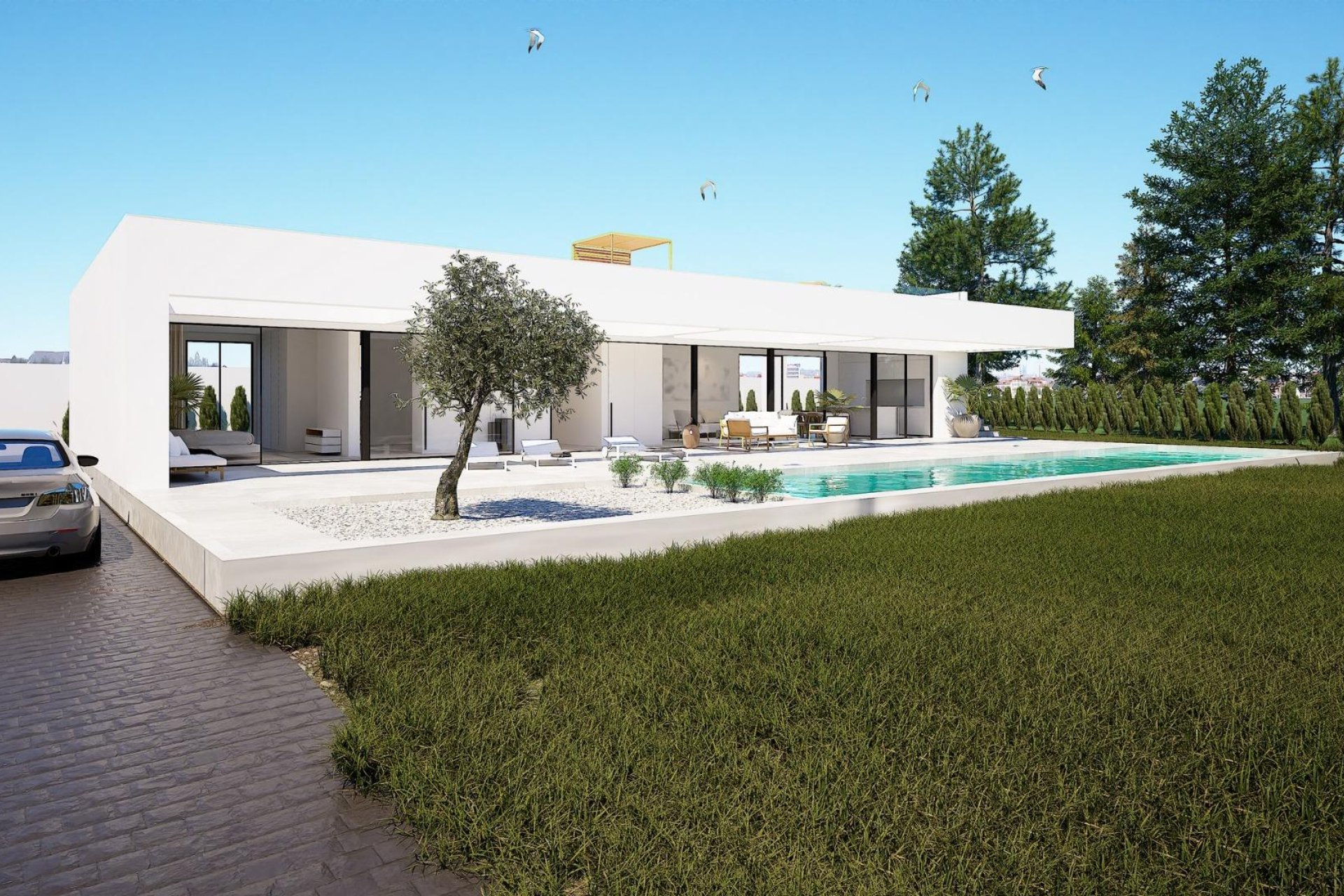 Obra nueva - Independiente / Villa -
Orihuela Costa - Las Filipinas
