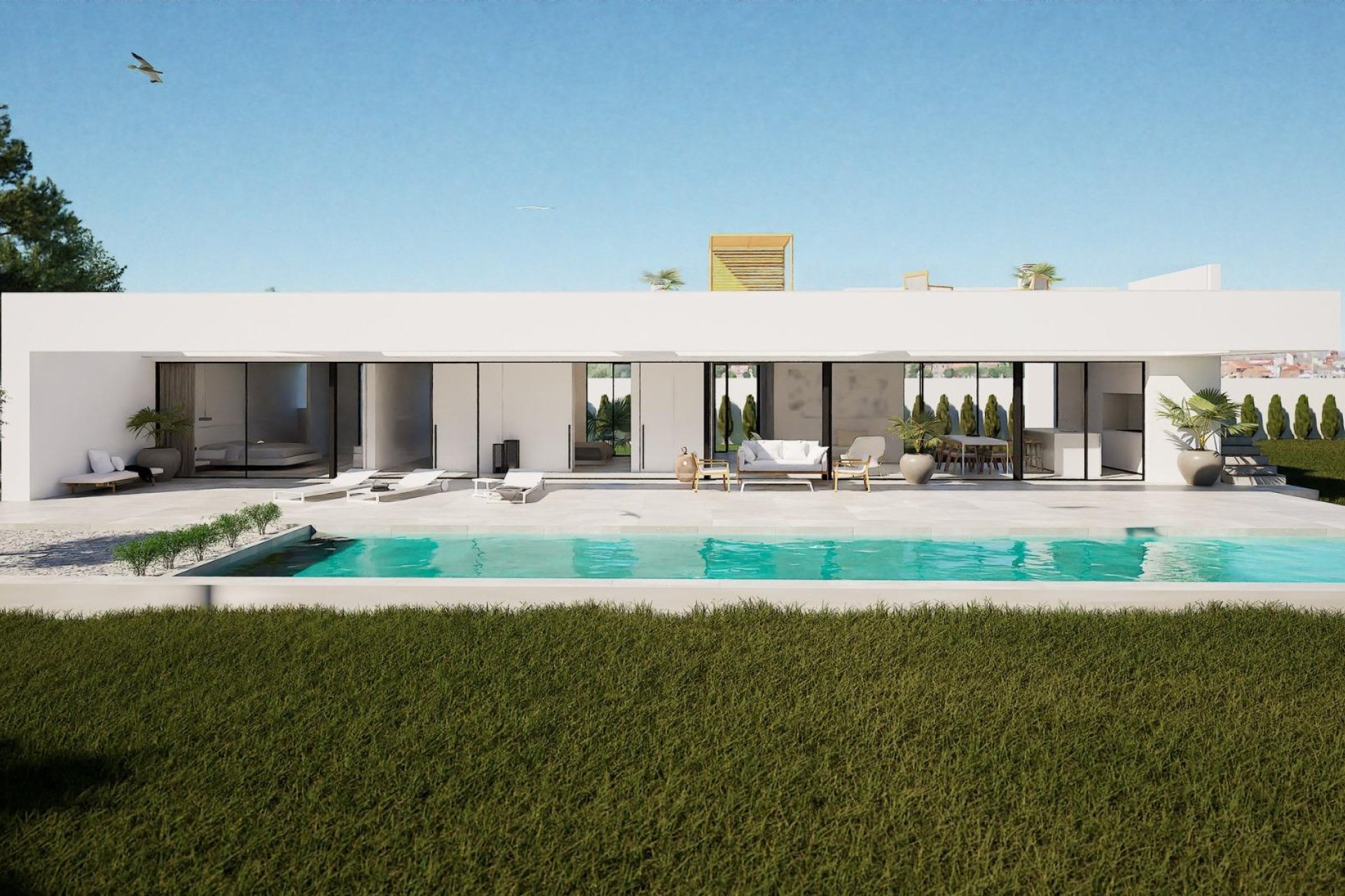 Obra nueva - Independiente / Villa -
Orihuela Costa - Las Filipinas
