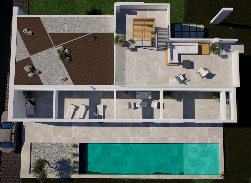 Obra nueva - Independiente / Villa -
Orihuela Costa - Las Filipinas