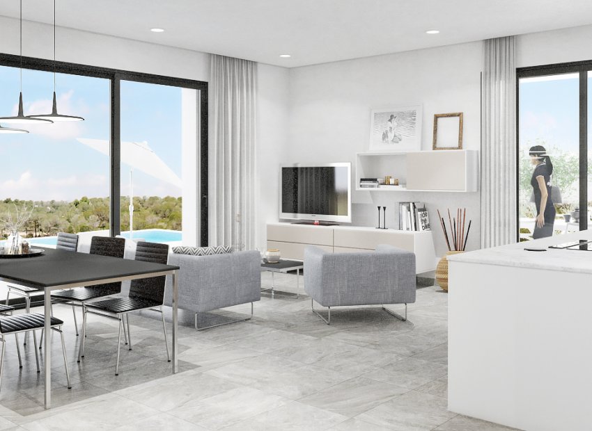 Obra nueva - Independiente / Villa -
Orihuela - Las Colinas Golf