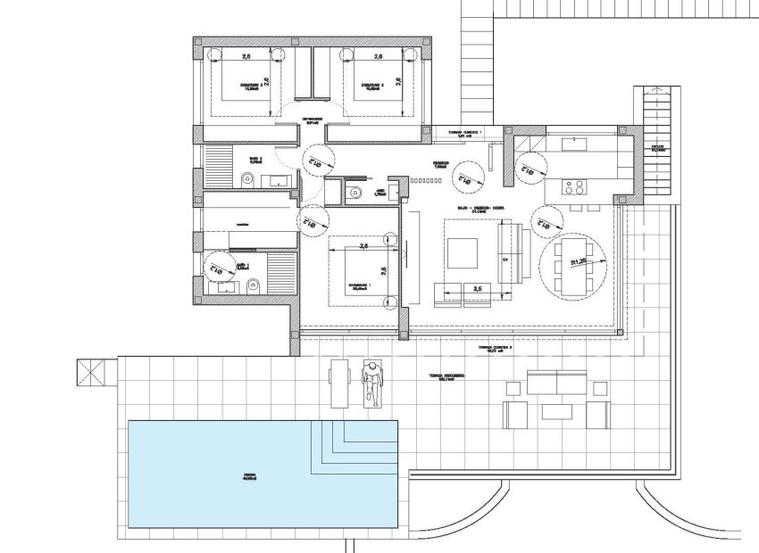 Obra nueva - Independiente / Villa -
Orihuela - Las Colinas Golf