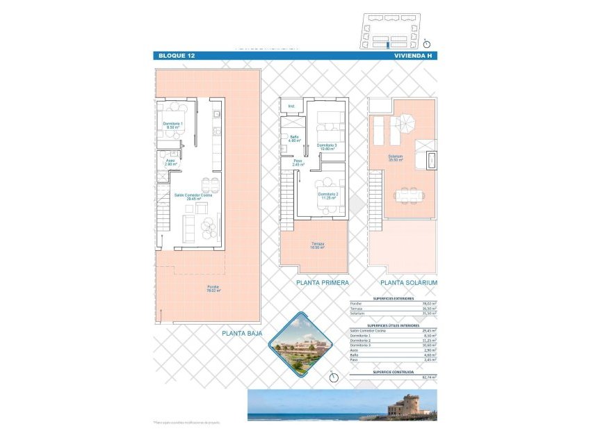 Obra nueva - Independiente / Villa -
Pilar de la Horadada - Lo Monte