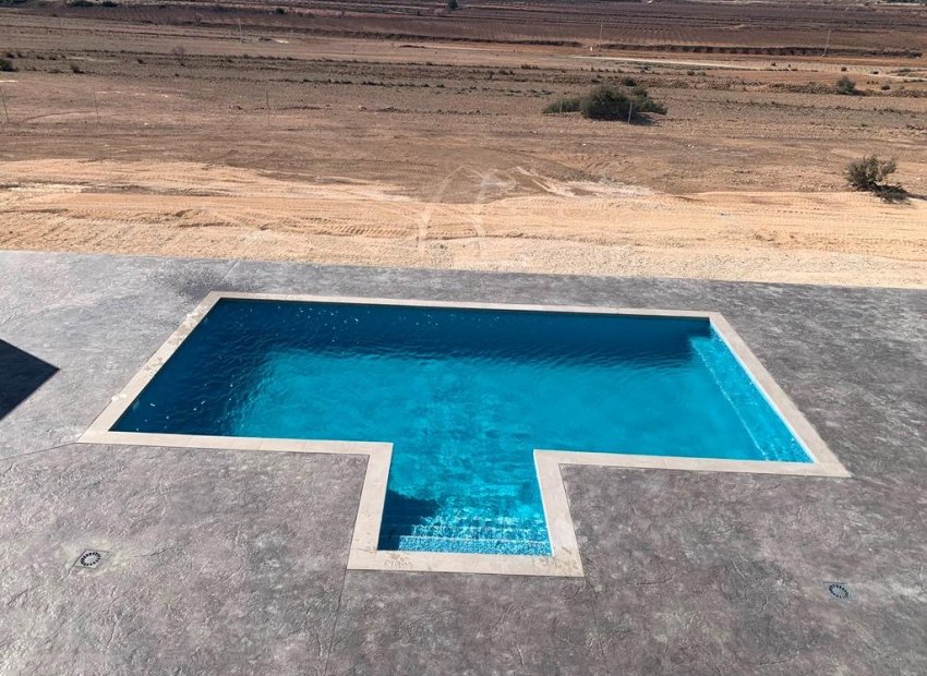 Obra nueva - Independiente / Villa -
Pinoso - Camino Del Prado