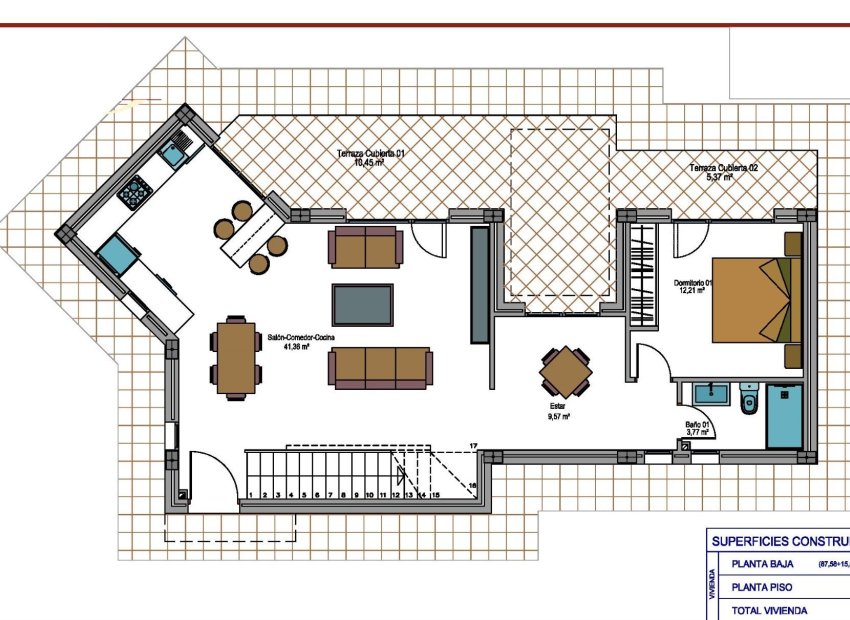 Obra nueva - Independiente / Villa -
Pinoso - Camino Del Prado