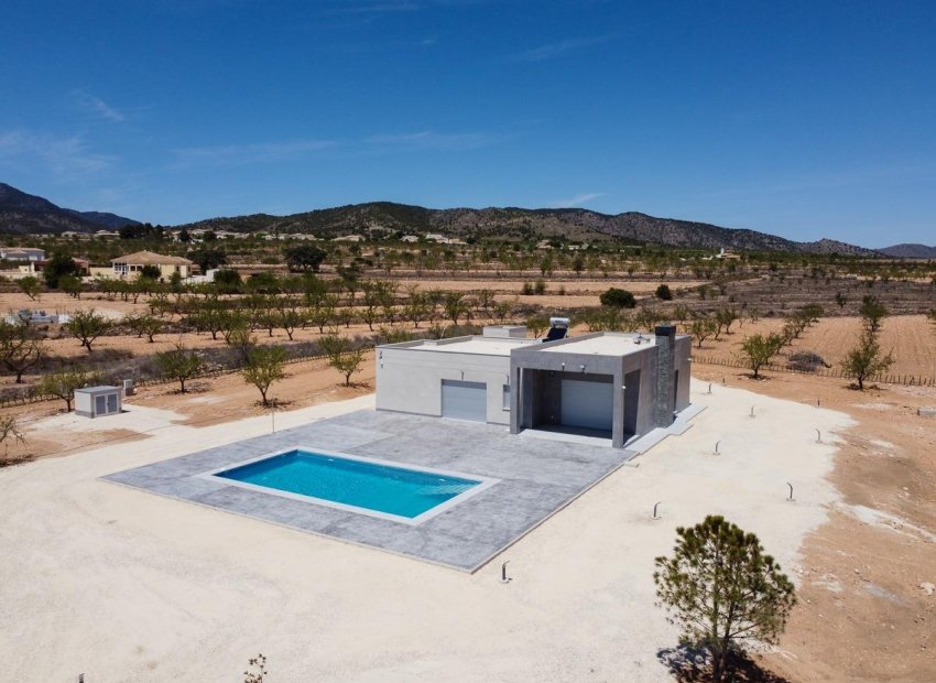 Obra nueva - Independiente / Villa -
Pinoso - Camino Del Prado