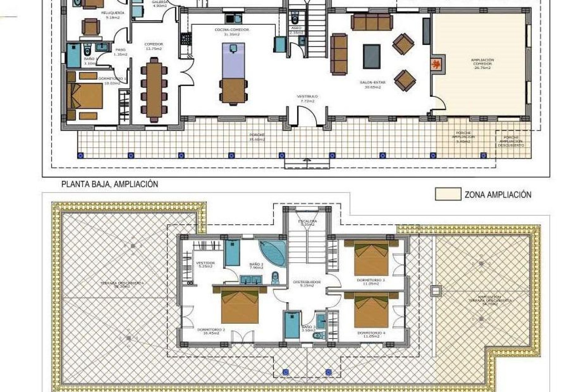 Obra nueva - Independiente / Villa -
Pinoso - Camino Del Prado