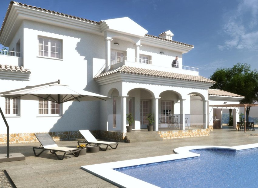 Obra nueva - Independiente / Villa -
Pinoso - Camino Del Prado