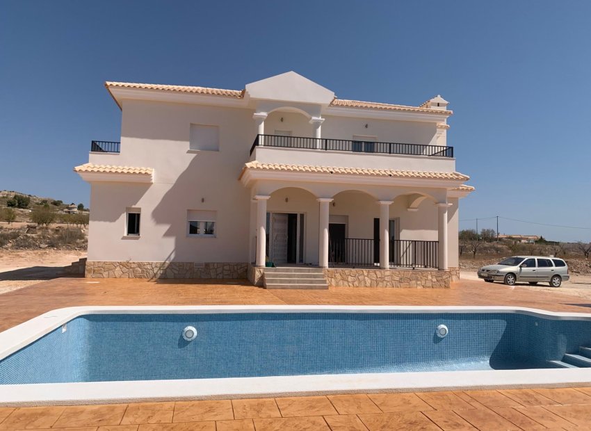 Obra nueva - Independiente / Villa -
Pinoso - Camino Del Prado