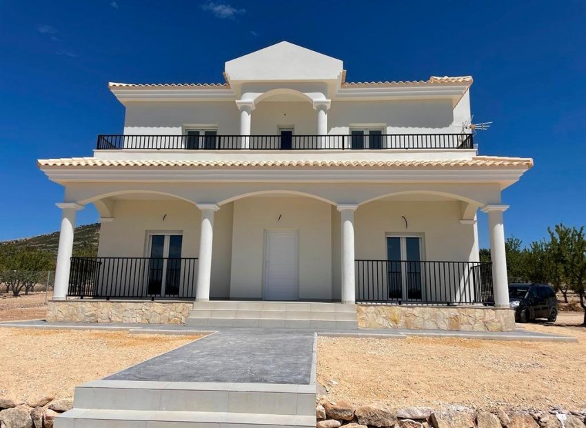 Obra nueva - Independiente / Villa -
Pinoso - Camino Del Prado