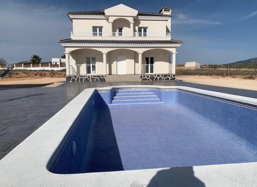 Obra nueva - Independiente / Villa -
Pinoso - Camino Del Prado