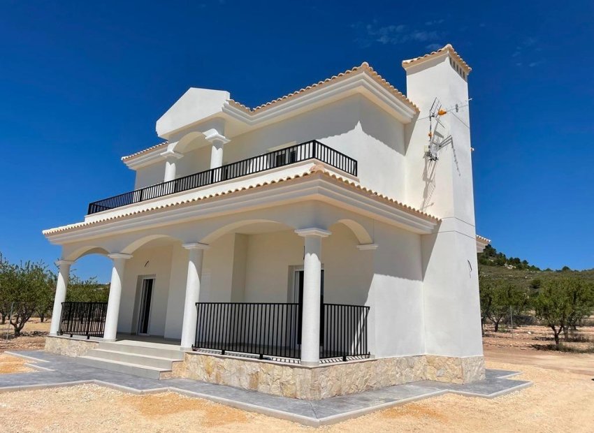 Obra nueva - Independiente / Villa -
Pinoso - Camino Del Prado