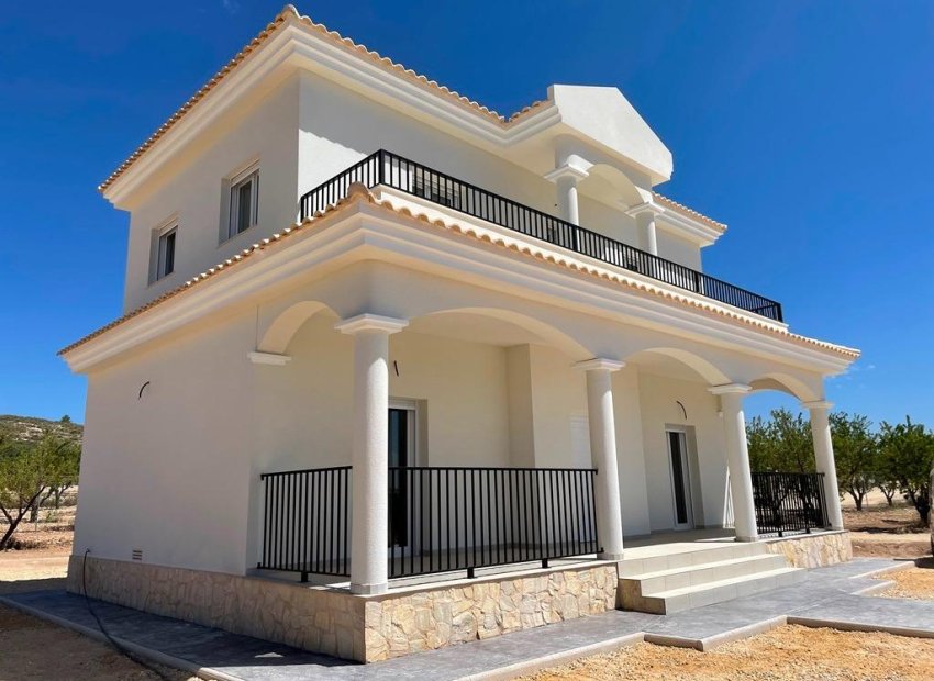 Obra nueva - Independiente / Villa -
Pinoso - Camino Del Prado