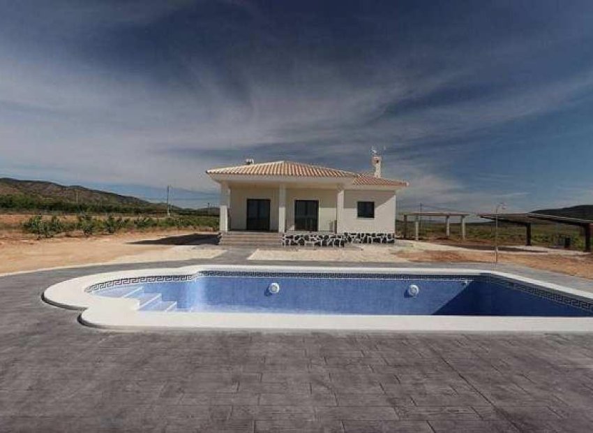 Obra nueva - Independiente / Villa -
Pinoso - Camino Del Prado