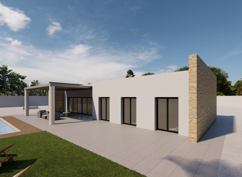 Obra nueva - Independiente / Villa -
Pinoso - El Pinós