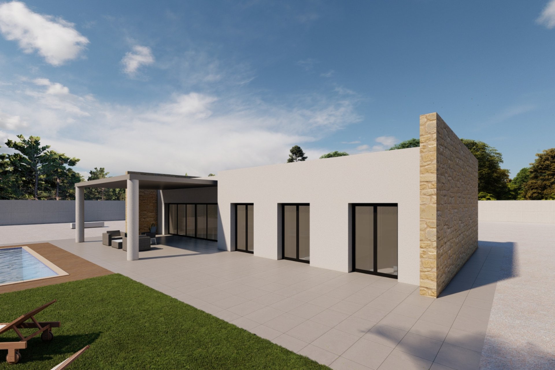 Obra nueva - Independiente / Villa -
Pinoso - El Pinós
