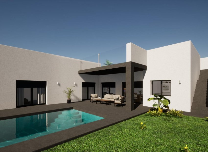 Obra nueva - Independiente / Villa -
Pinoso - Lel