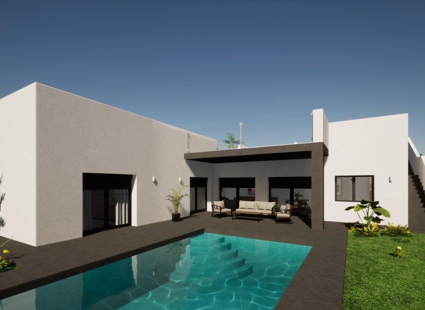 Obra nueva - Independiente / Villa -
Pinoso - Lel