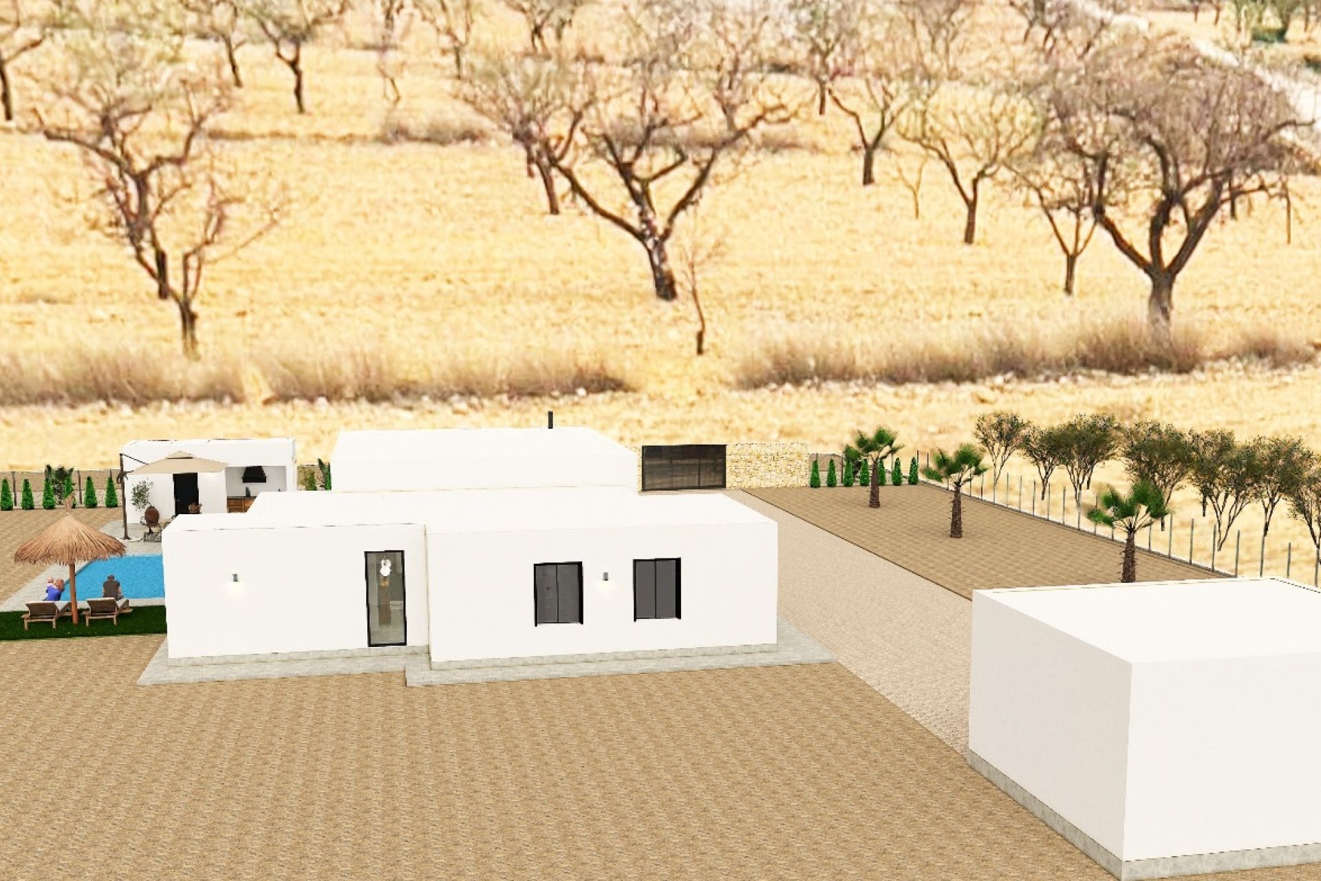 Obra nueva - Independiente / Villa -
Pinoso