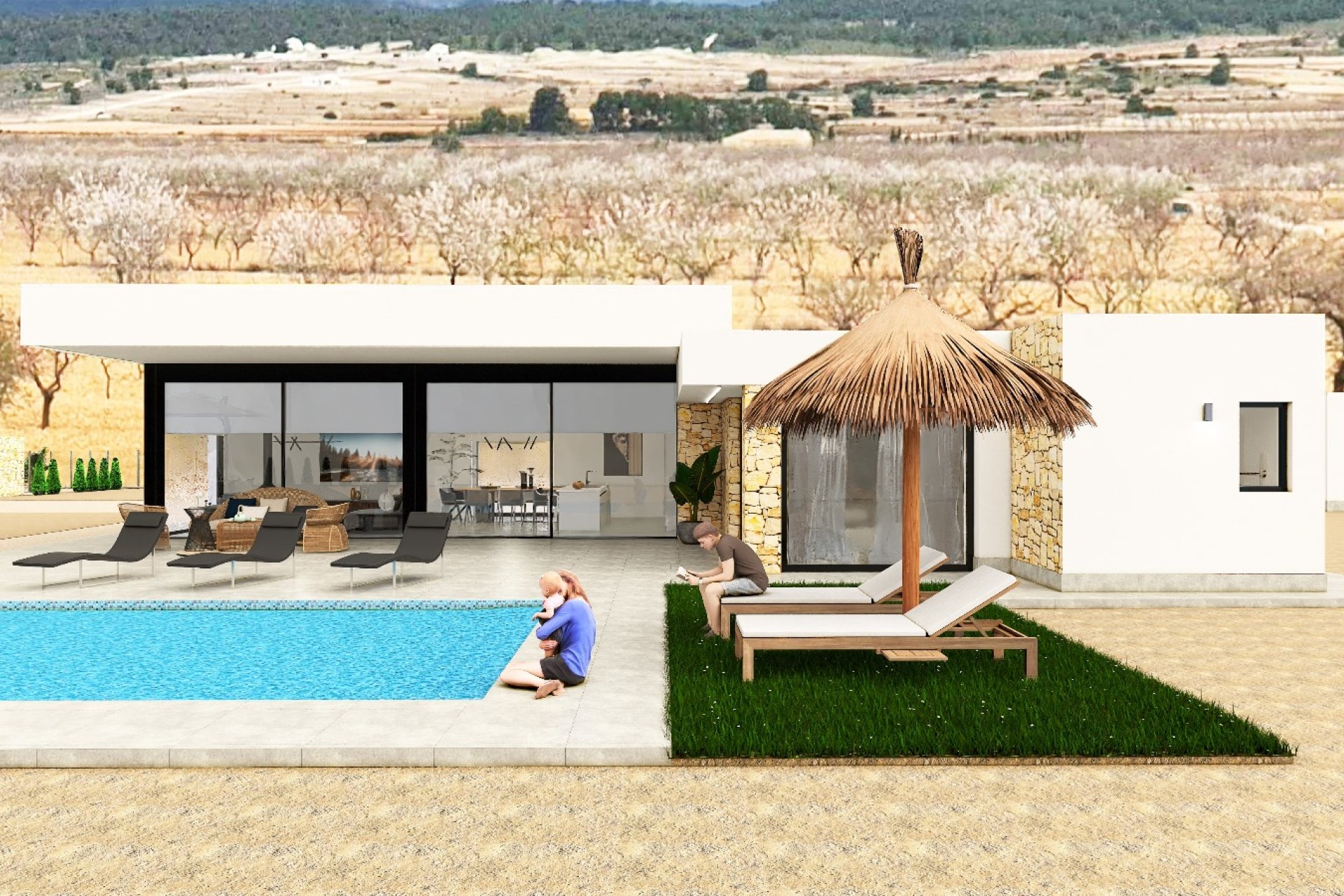 Obra nueva - Independiente / Villa -
Pinoso