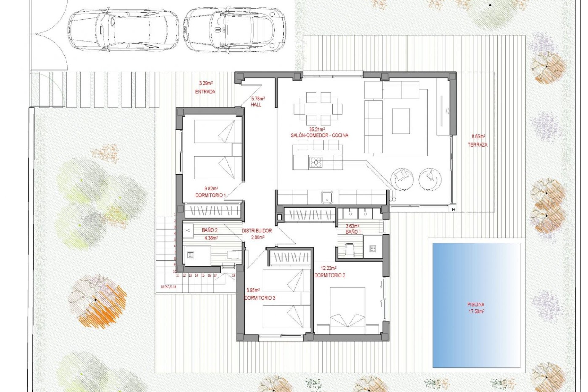 Obra nueva - Independiente / Villa -
Polop - La Alberca