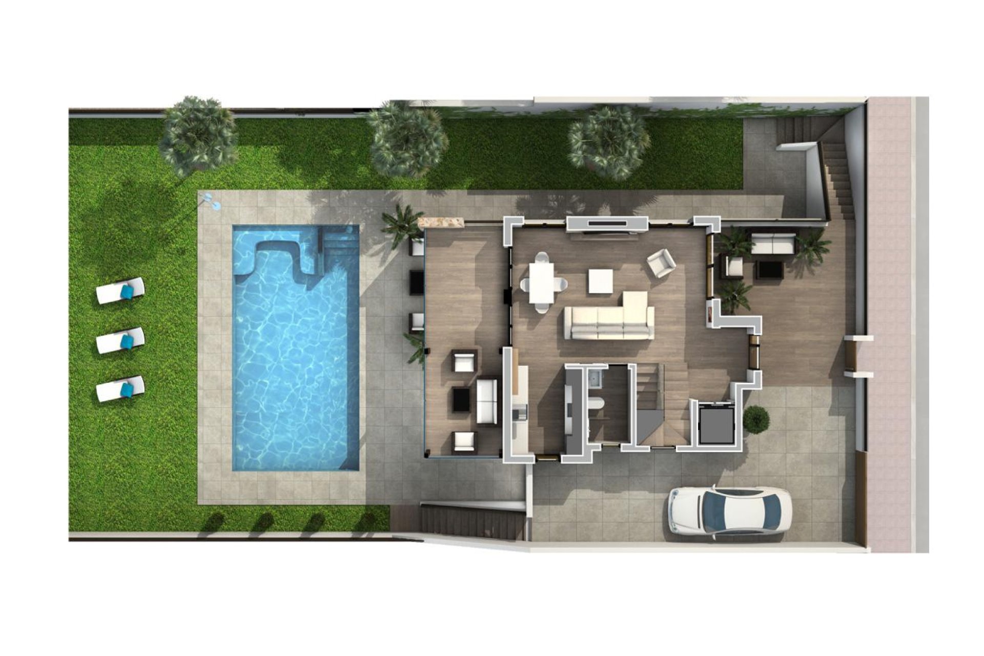 Obra nueva - Independiente / Villa -
Rojales - Golf La Marquesa (Ciudad Quesada)