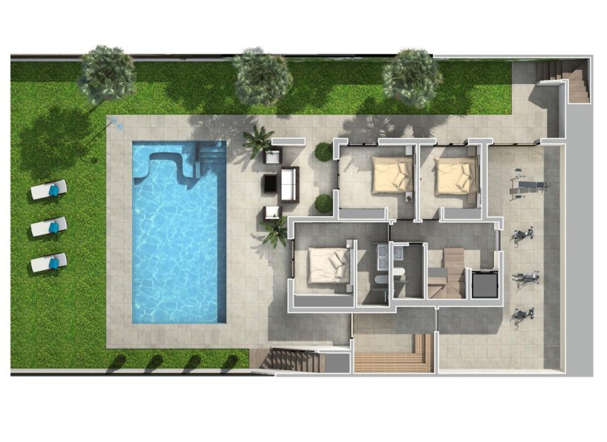 Obra nueva - Independiente / Villa -
Rojales - Golf La Marquesa (Ciudad Quesada)