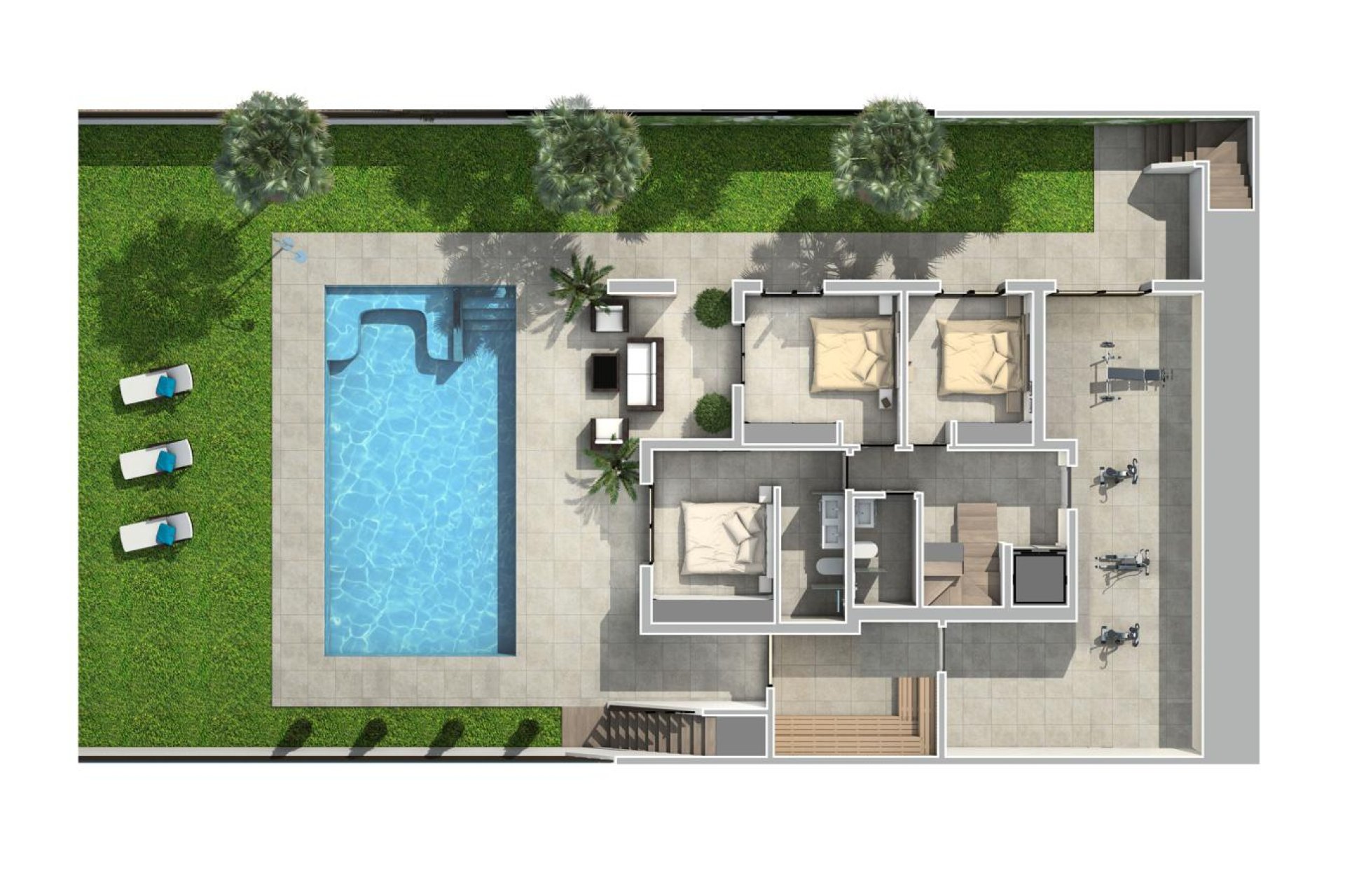 Obra nueva - Independiente / Villa -
Rojales - Golf La Marquesa (Ciudad Quesada)