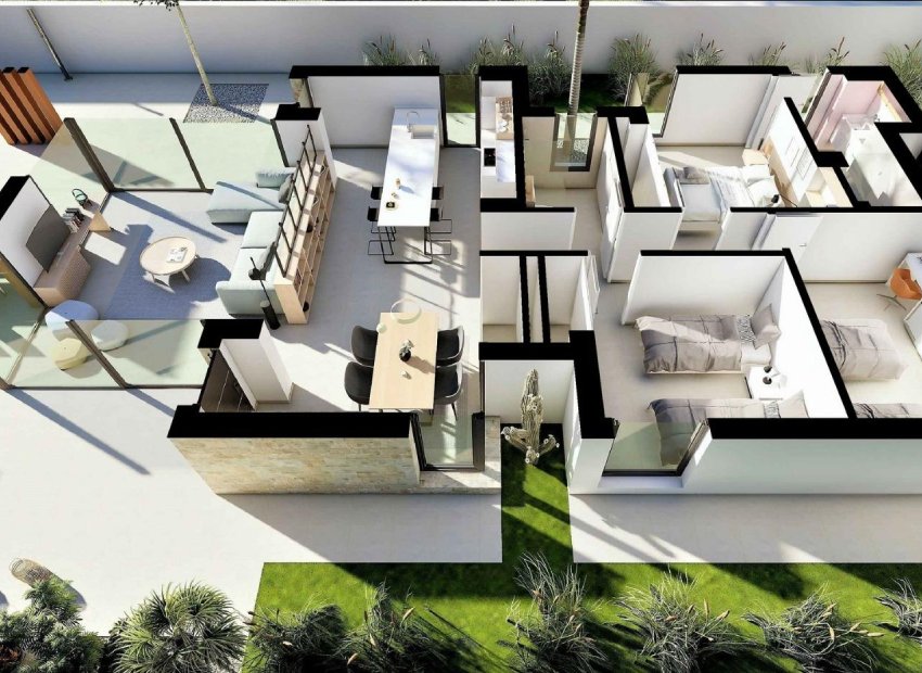 Obra nueva - Independiente / Villa -
San Fulgencio - El Oasis