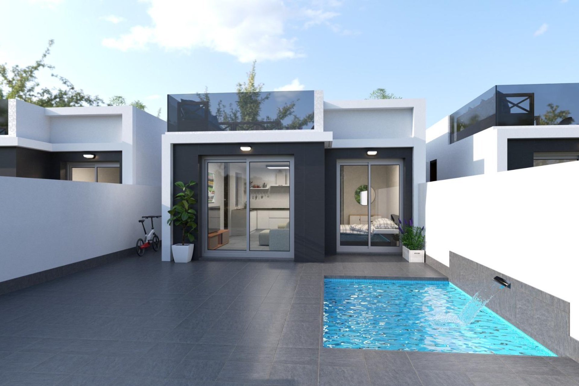 Obra nueva - Independiente / Villa -
San Javier - pueblo