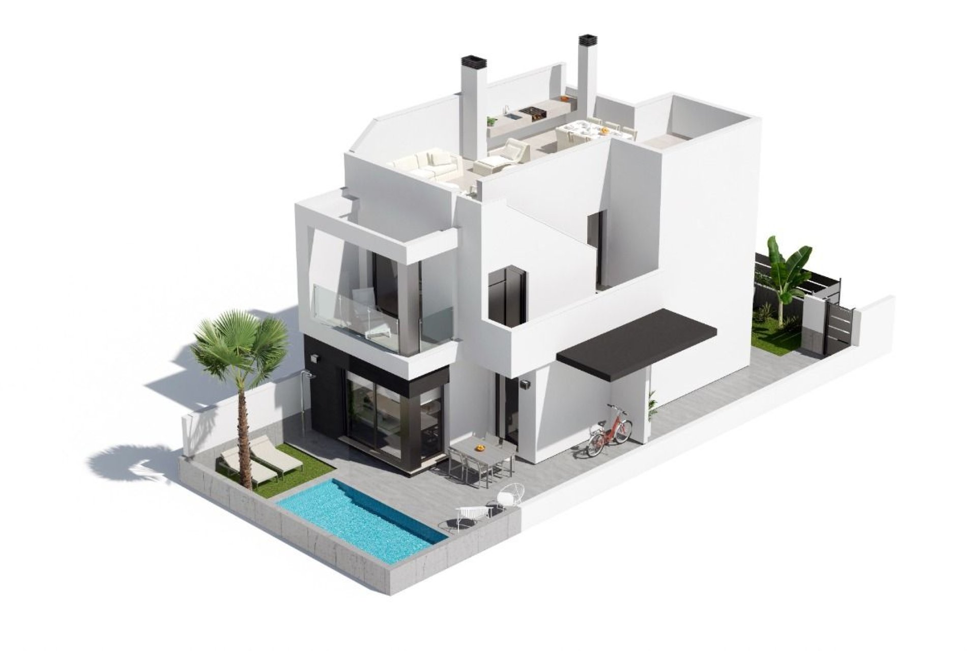 Obra nueva - Independiente / Villa -
San Javier - Santiago De La Ribera