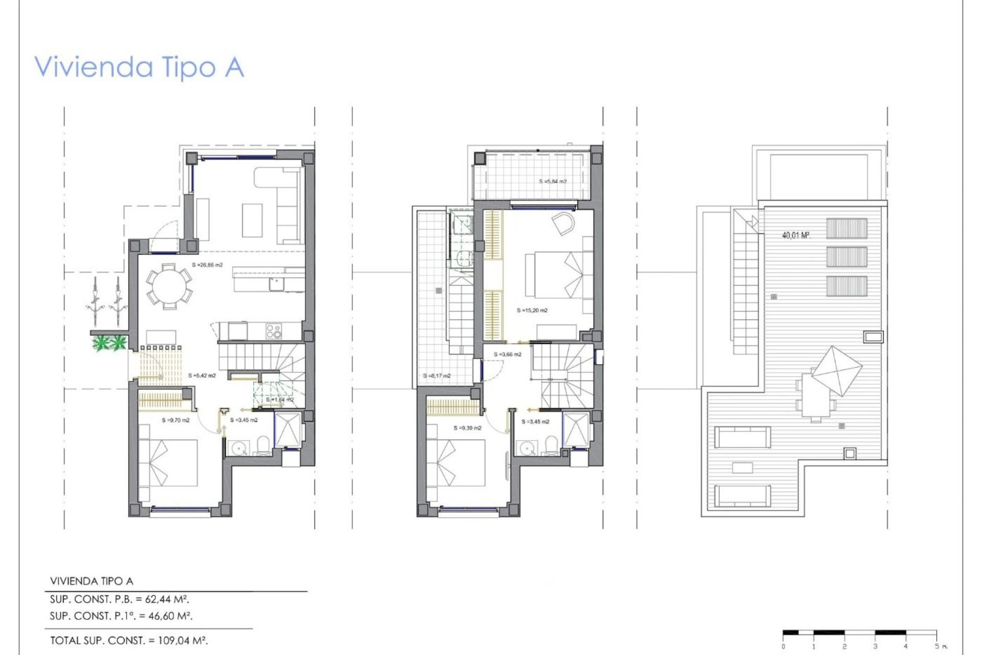 Obra nueva - Independiente / Villa -
San Javier - Santiago De La Ribera