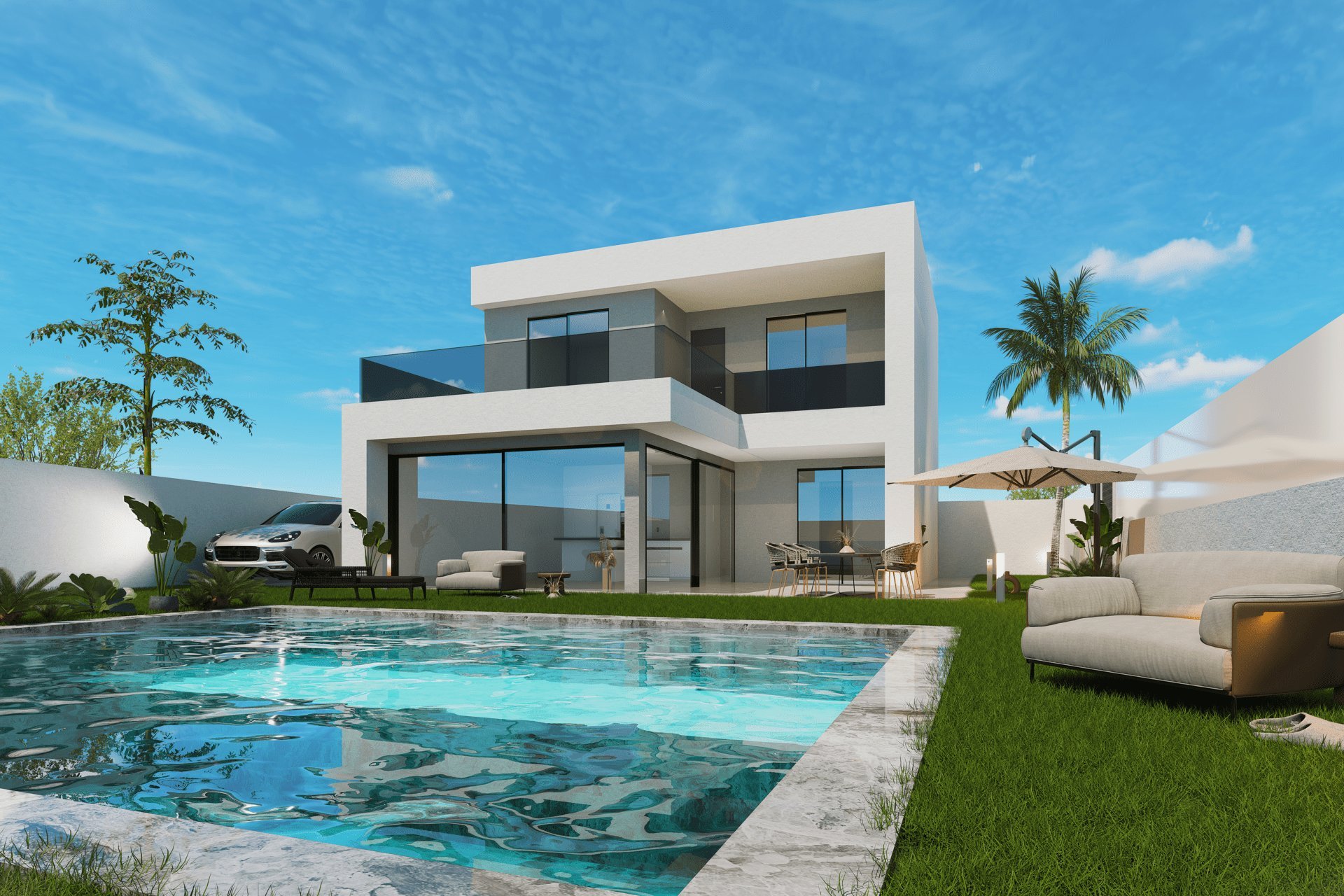 Obra nueva - Independiente / Villa -
San Pedro del Pinatar - San Pedro Del Pinatar
